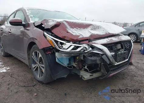 2021 Nissan Sentra Sv Xtronic Cvt z USA, uszkodzony, nr VIN 3N1AB8CV8MY201471